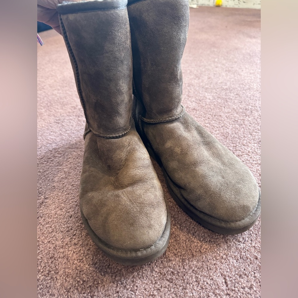 UGG Dark Brown Suede Boots